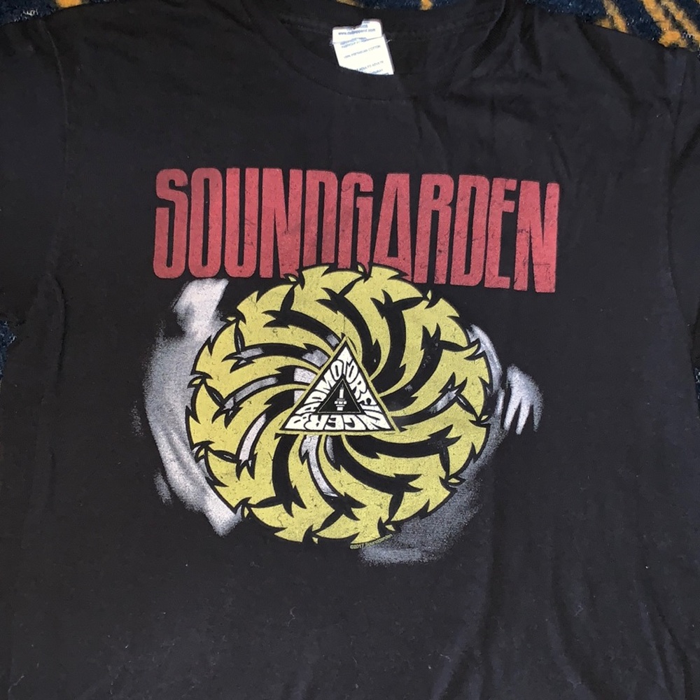 Sound garden band tee unisex